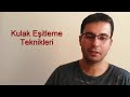 Kulak Eşitleme Teknikleri (Valsalva-Frenzel)