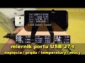 Miernik portu USB typ J7-t