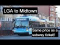 How To Go From LaGuardia Airport to Midtown Manhattan: Take The Q70 Bus & Subway