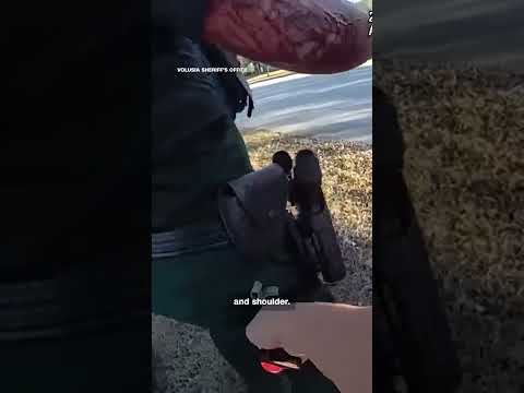 Florida police bodycam saves officer’s life from barrage of bullets