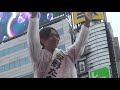 6月23日　安野（あんの）たかひろ　都知事選　池袋東口
