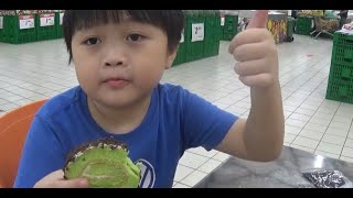 Review Pandan Roll Cake Giant Supermarket (Harga Rp23.000)