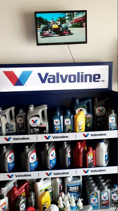 Valvoline Oil Showcase at PREMIUM OIL STORE | Made in USA #shorts