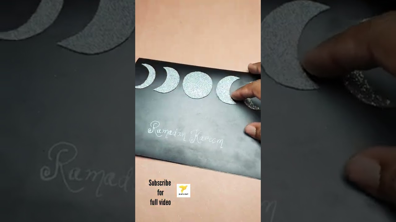 Ramadan Greetings Card Making || Greeting Card For Ramadan || Jui art & craft || 