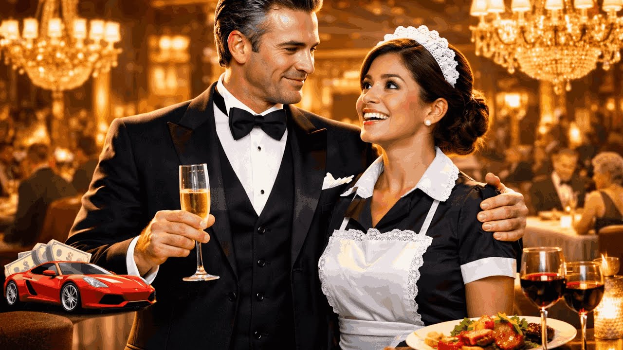 MILIONARUL A PLĂTIT 30.000 DE LIRE STERLINE PENTRU A INVITA MENAJERA LA CINĂ.