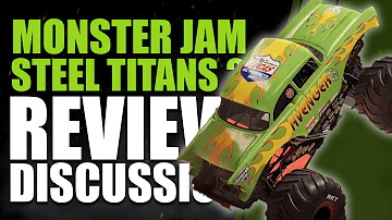 MONSTER JAM STEEL TITANS 2 - REVIEW DISCUSSION | Not so big on MONSTERS [2021]