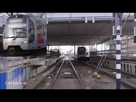 RET metro Rotterdam Alexander (Werkzaamheden) naar Maassluis