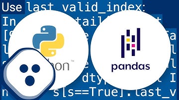 Find index of last true value in pandas Series or DataFrame