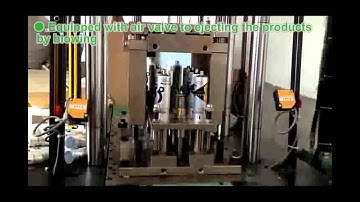 FOMTEC BRAND VERTICAL INJECTION MOLDING MACHINE FT-400DS