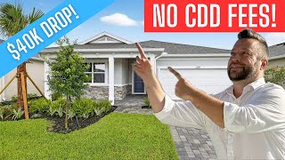Inside 3 Parrish Florida New Construction Homes For Sale in 2026 | NO CDD Gated Community Windwater
