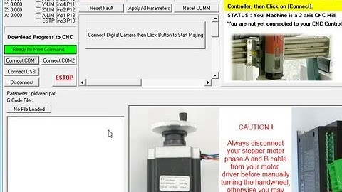 CNC Connect to Controller with RoutBot CNC Software