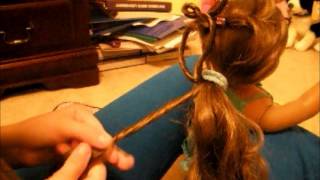 One of the Ways I Curl Kanani's Hair