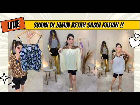 TANKTOP SEXY BISA MERUBAH GAYA KAMU | LIVE JUALAN, JUALAN ONLINE PAKAIAN BY ASTRIDBARET