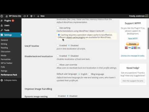 Using the WordPress Performance Pack Plugin to Boost Your Website's Performance