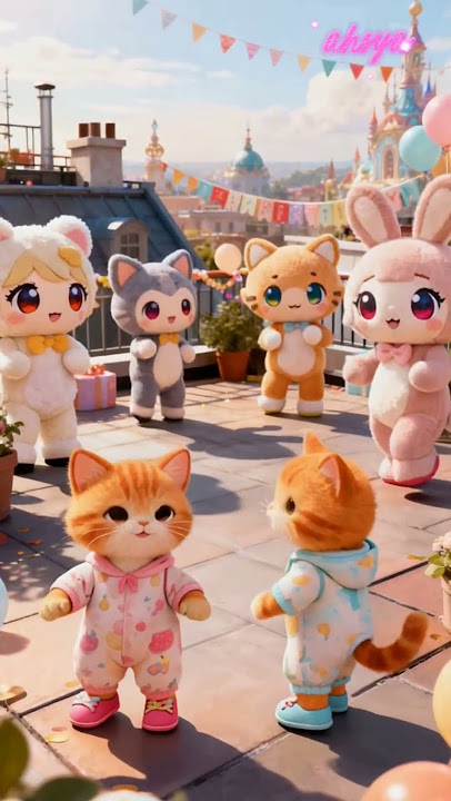 ~masihnenen dua kucing comel bersama kawan #music #cat #kucinganggoralucudanimut #kucingbelangtiga