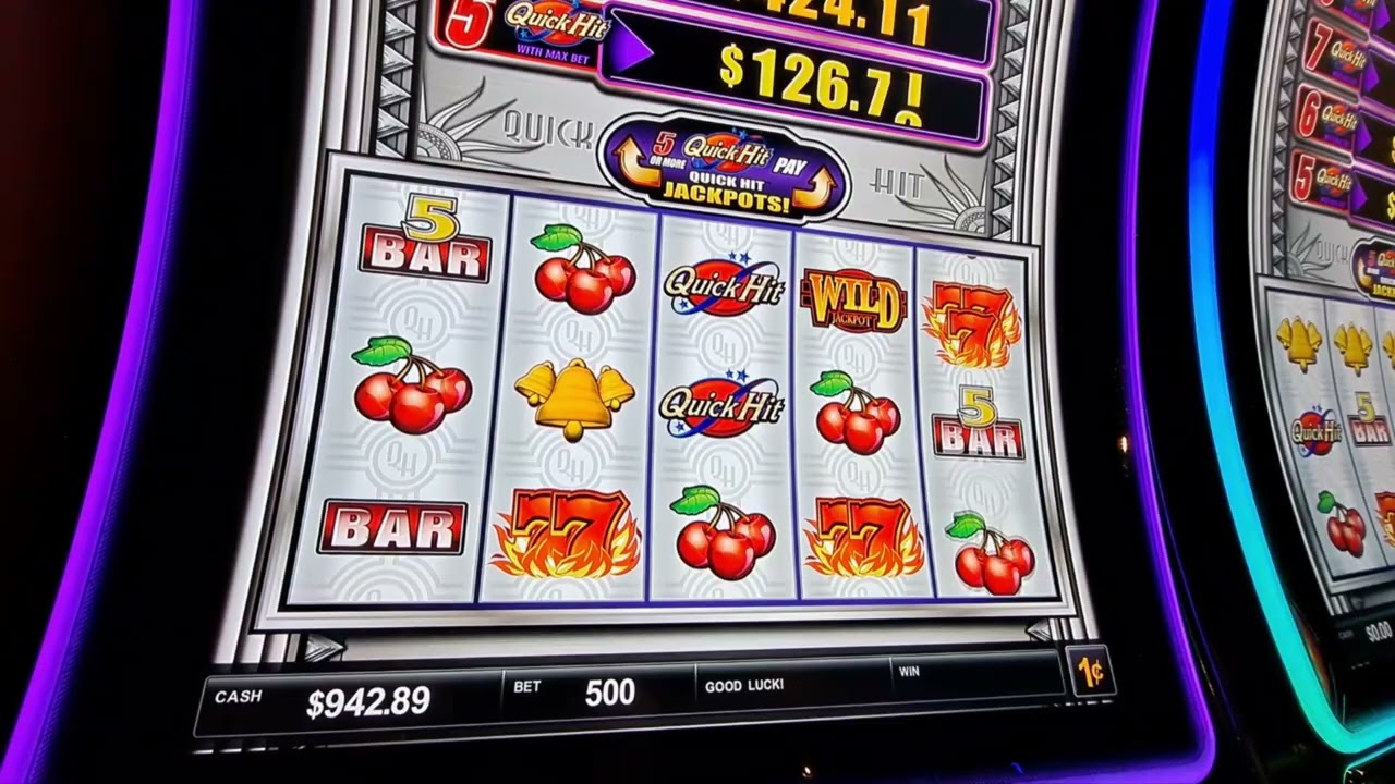 Крупный выигрыш в Platinum Quick Hits 7 Max Bet!