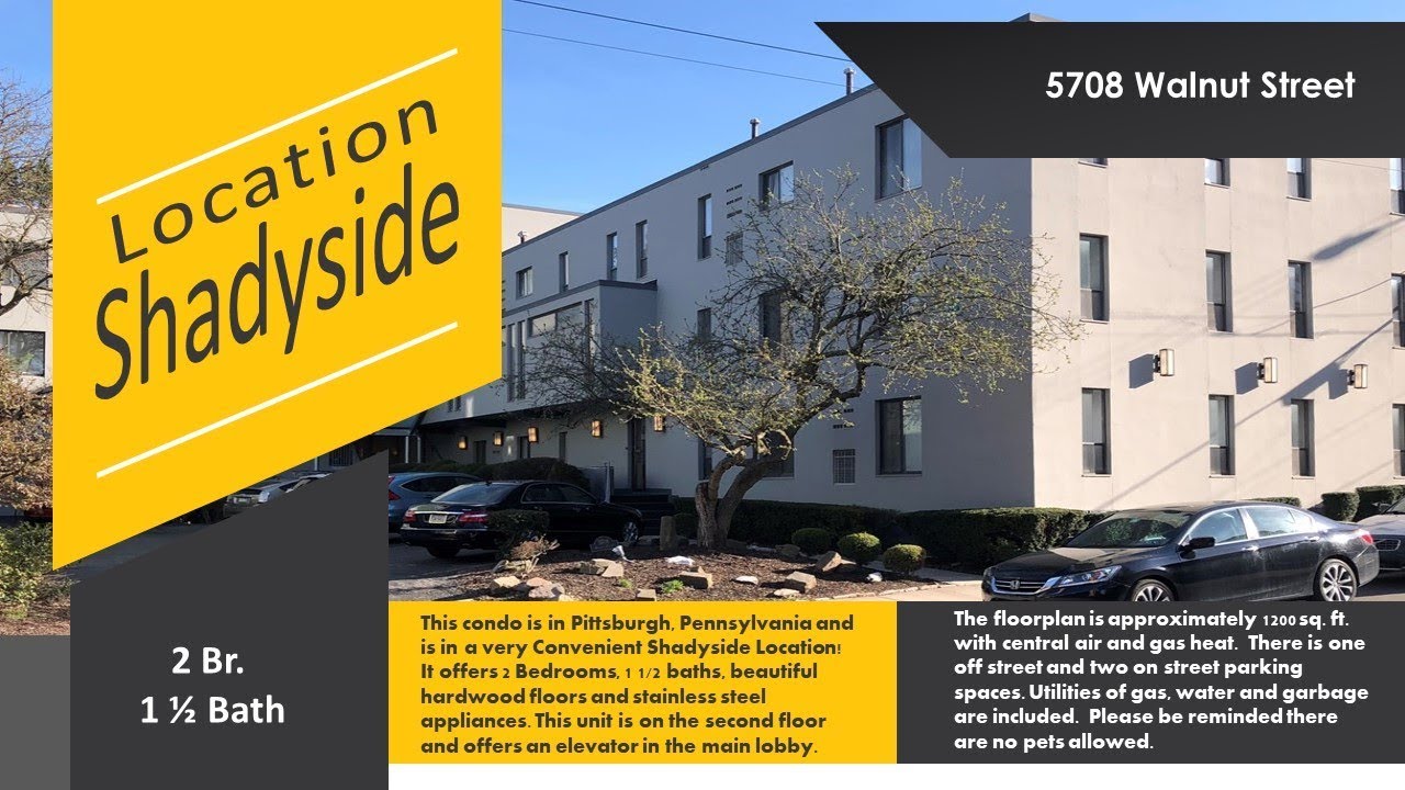 Shadyside Condo For Rent Pittsburgh, Pa YouTube