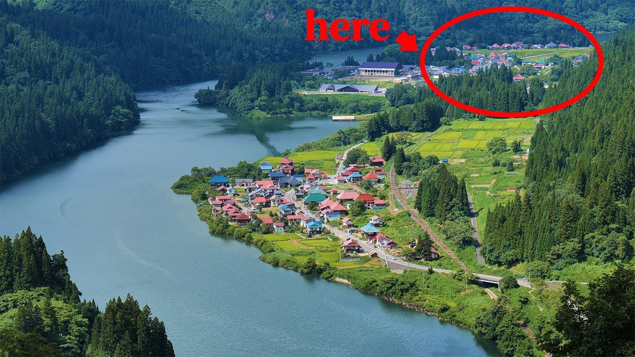 100 деревень в Японии｜Исцеление и звуки природы｜Красивая деревня Накагава