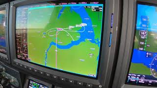 The G3000 Equipped Piper M600: Getting on the RNAV Approach