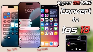 Real iOS 18 iPhone Theme For HyperOS + Miui  | The Most Requested iOS Setup For Xiaomi Phones ✅