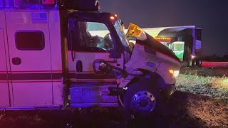 Fire medic in deadly ambulance crash with semi-truck now on administrative leave