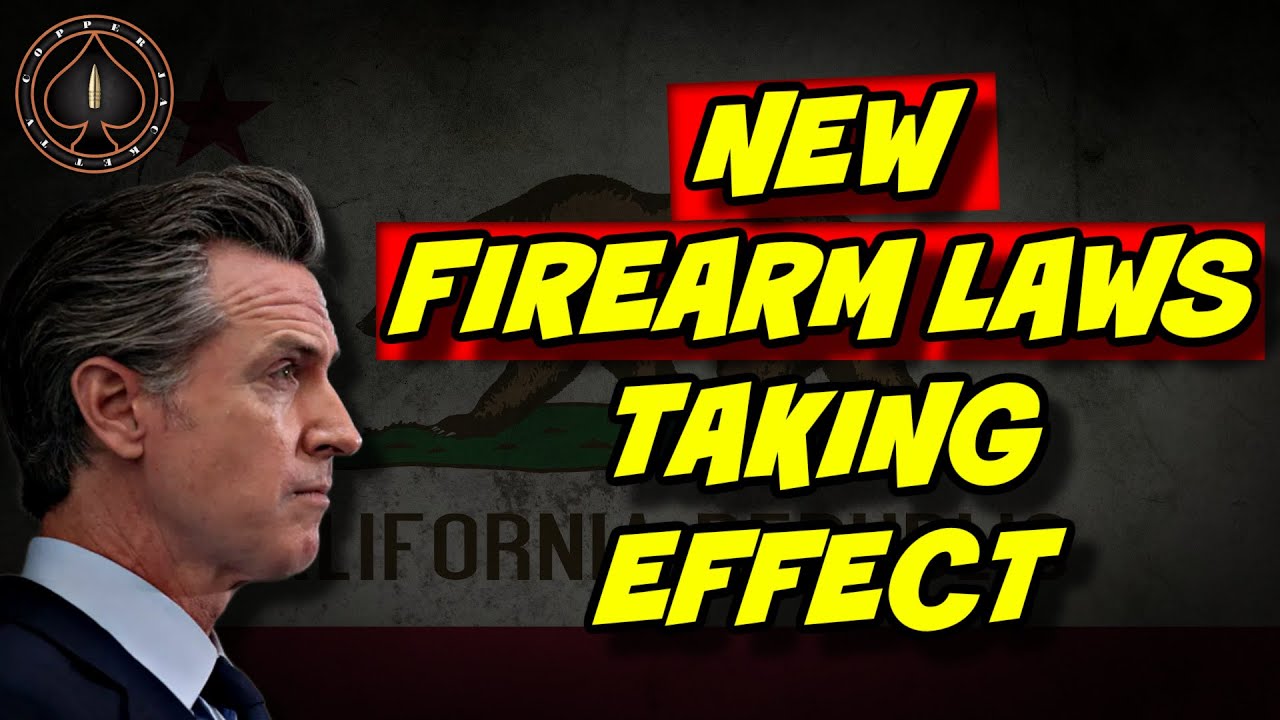 New California "Gun Control" Taking Effect Jan 1 2025 - YouTube