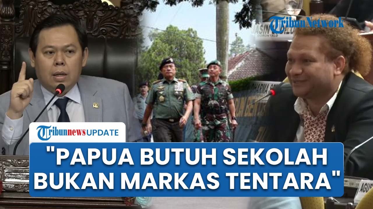 Anggota DPD Interupsi Rapat Paripurna: Orang Papua Butuh Sekolah-Rumah Sakit, Bukan Markas Tentara