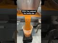 We use a tilt skillet to make our small batch fresh soup. You should see our super sized portion lol