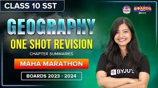 GEOGRAPHY One Shot Revision 🎯 Class 10 Full Syllabus Maha Marathon | CBSE BOARDS 2024 screenshot 3