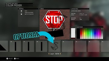 Call of duty: Infinite Warfare STOP CAMPING Emblem tutorial