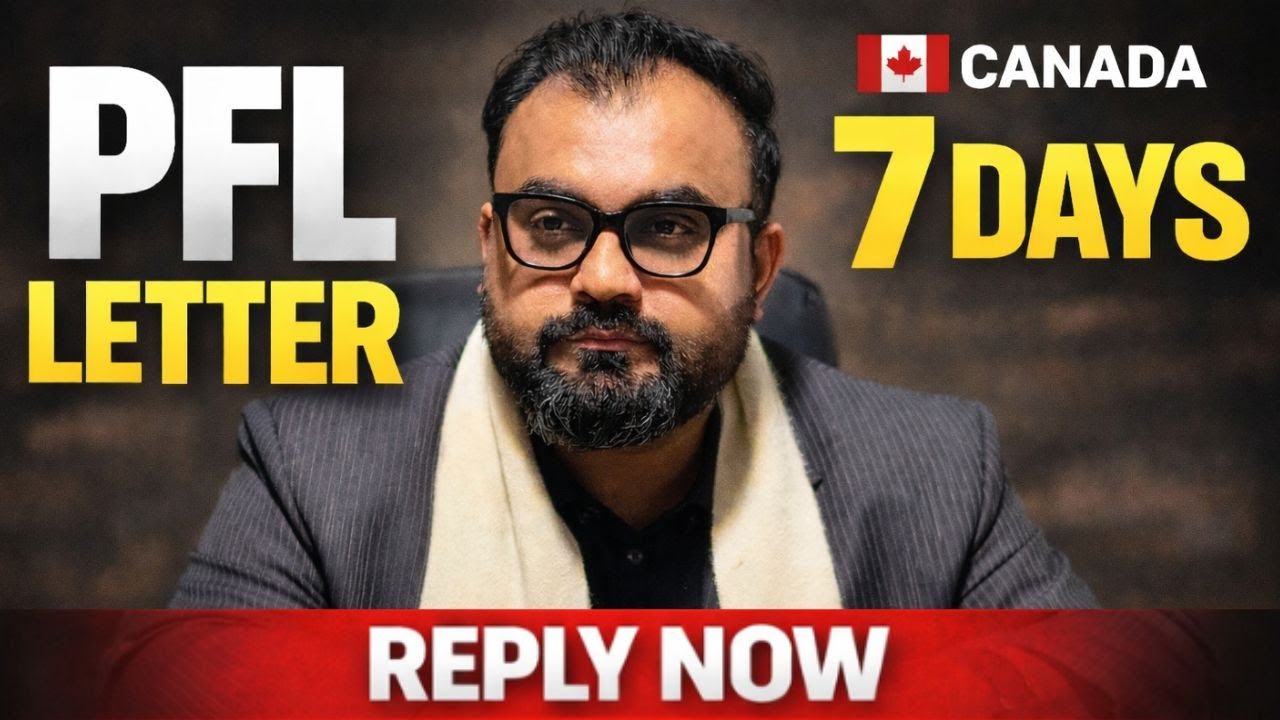 IRCC PFL Letter Canada | 7 Days Reply Ka Sahi Tarika (2026)