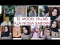 Cara Pakai Jilbab Pashmina Nissa Sabyan