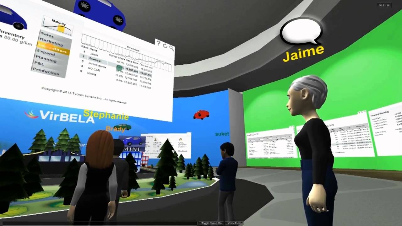 VirBELA Overview and Competition just in game