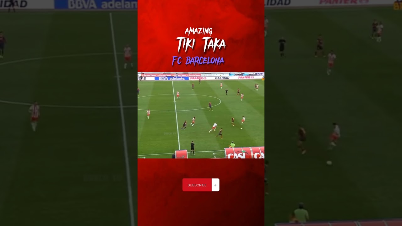 AMAZING TIKI TAKA FC BARCELONA ERA PEP GUARDIOLA 