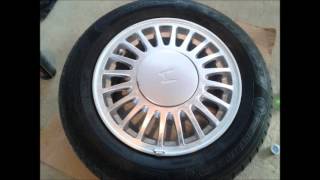 Acura Legend wheels refresh home made