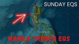 4.2 Earthquake Manila Trench.. Noticeable Eq Uptick In The Region Today. Sunday Report.