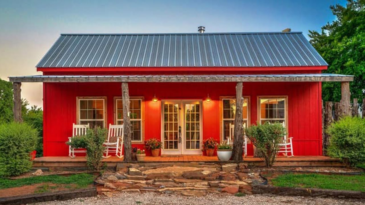 The Most Beautiful Little Red Cottage for Sale YouTube