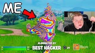 Using Hacked Skins To Expose Fortnite Streamers!