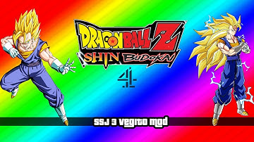DRAGON BALL Z SHINBUDOKAI 4 - SSJ3 VEGITO MOD(PPSSPP ANDROID GAMEPLAY)