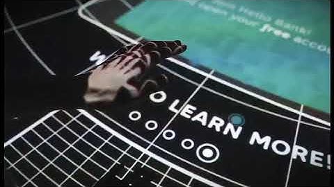 Projection Touch Table