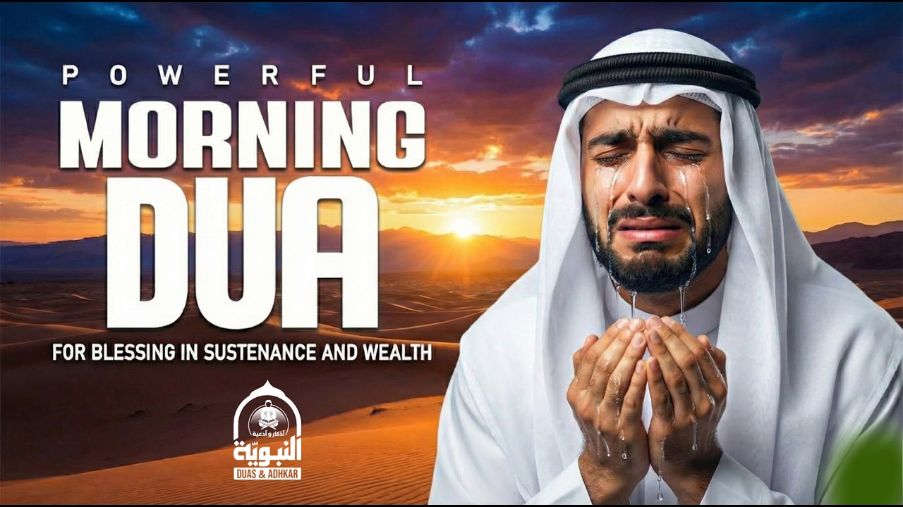 Beautiful Morning Dua for Success, Rizq & Protection | Start Your Day with Blessings