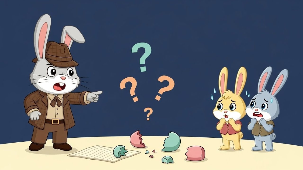 Bunny Detective Jill 🕵️🐰 | The Mystery of the Lost Toy | Kids Songs & Stories