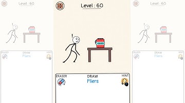 Draw Puzzle Level 60 Pliers Walkthrough Solution