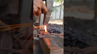 Nails made by hardworking hands🔨📍#shorts#asmr#blacksmith#satisfying