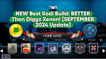 NEW Best Kodi Build: BETTER Than Diggz Xenon! [SEPTEMBER 2024 Update]