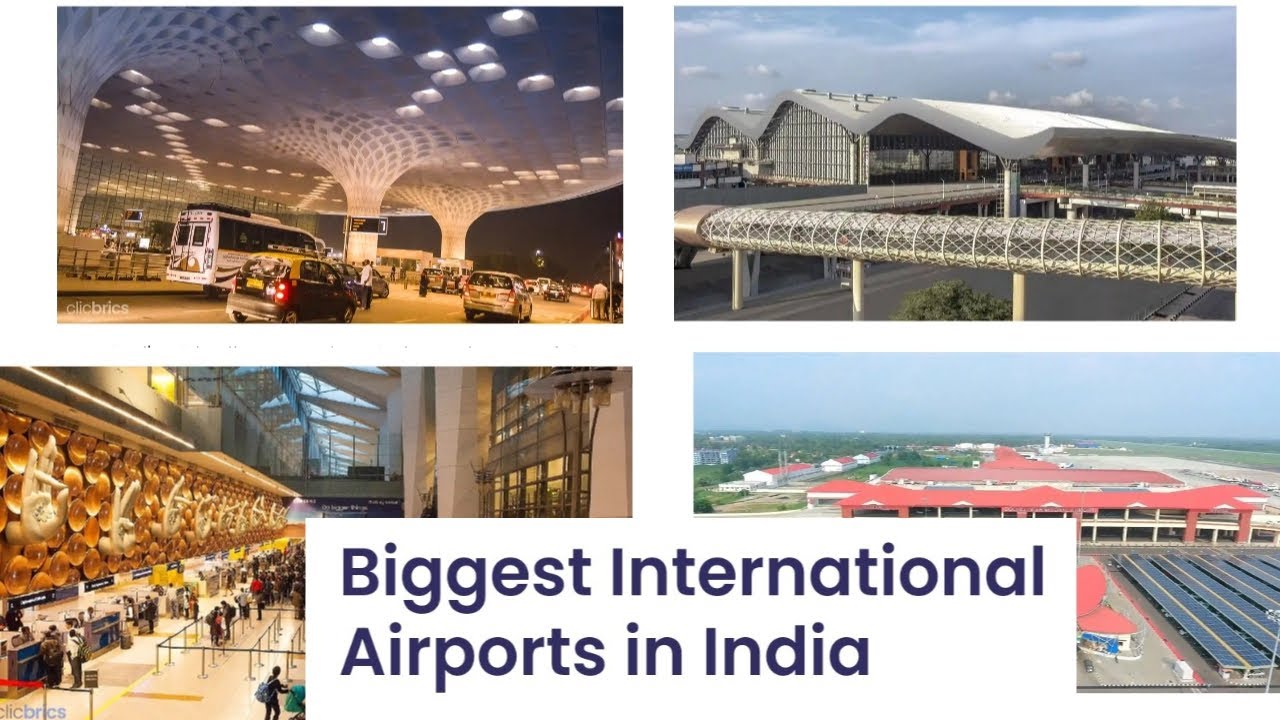 Top 10 biggest international airports in india 2023 - YouTube