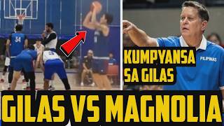 TUNEUP GAME GILAS VS MAGNOLIA SINO ANG PANALO ? | TIM CONE KUMPYANSA SA GILAS