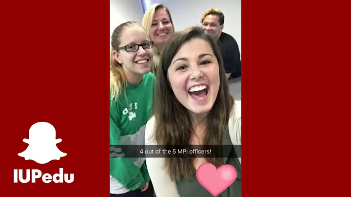 2017 IUP Crimson Court Snapchat Takeover: Andrea P...
