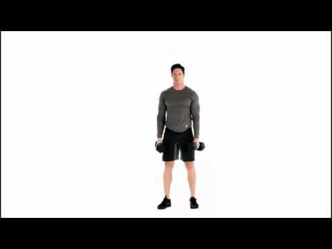 Dumbbell Jump Shrug Exercise