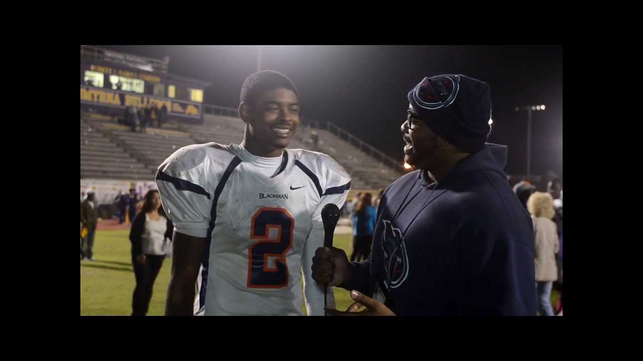 Blackman Blaze Vs. Smyrna Bulldogs post game interview with Jauan